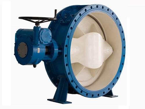 dual eccentric flanged butterfly valve(DB type)